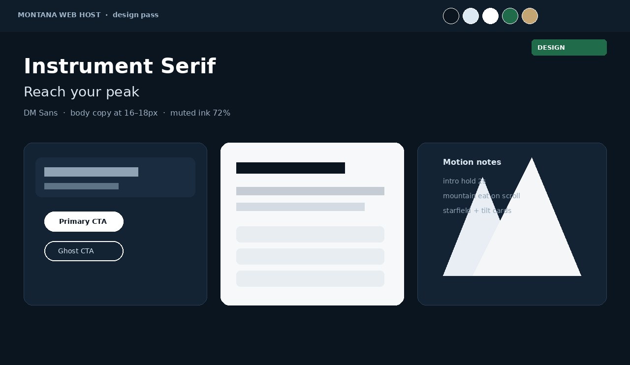 Design system pass
